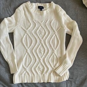 Women's 100 cotton Cream Sweater